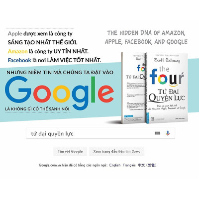 Sách - Tứ Đại Quyền Lực - Scott Galloway