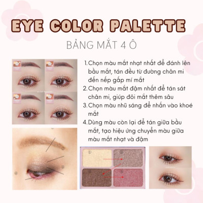 Bảng Phấn Mắt Daisy Doll By Mary Quant Nhật Bản Siêu Bền Màu Đa Chức Năng Phấn Má Hồng Bắt Sáng GR-01 Pink Greige 5.1g