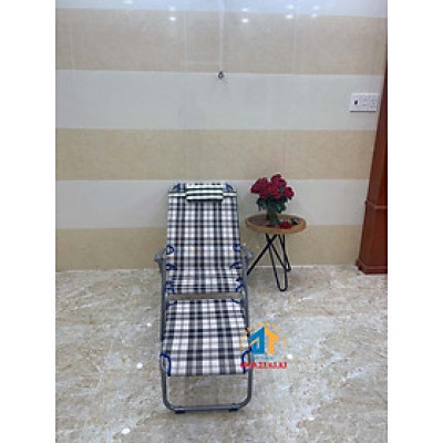Ghế bố xếp vải lưới khung sắt Đại Thành 02