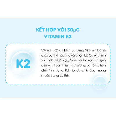 TPBVSK Akamama Calcium & D3 & K2 cho phụ nữ mang thai và cho con bú 120 viên