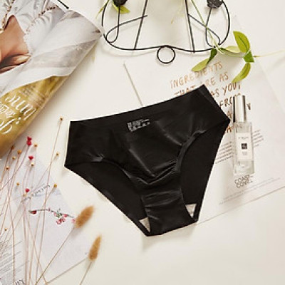 Quần Lót Băng Lụa Siêu Mỏng Thoáng Khí Không Đường May WL86
