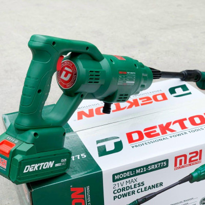 MÁY XỊT RỬA XE DÙNG PIN 21V DEKTON M21-SRX775 - HÀNG CHÍNH HÃNG