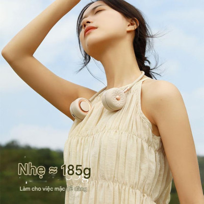 Quạt đeo cổ Sothing DSHJ-S-2115, Gió Mát, Chạy Êm, Dễ Dàng Gấp Gọn, Tiện Lợi Mang Theo - Hàng nhập khẩu