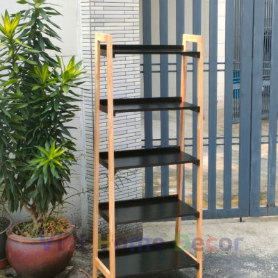 Kệ Sách 5 Tầng Phong Cách Sang Trọng 3358 - Thương hiệu Viet Home Decor