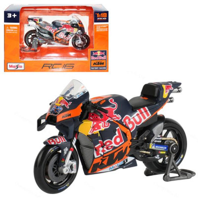 Đồ Chơi Mô Hình Xe Mô Tô GP Racing - Red Bull KTM Factory Racing 2023 Tỉ lệ 1:18 - Maisto 36393/MT36000