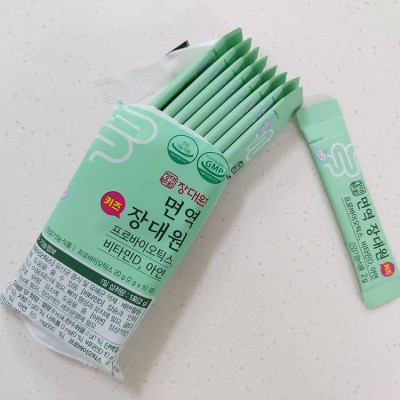 Men vi sinh Jang Daewon Hàn Quốc  cho trẻ có bổ sung D3, kẽm cải thiện biếng ăn, hấp thu kém Hộp 30 gói 