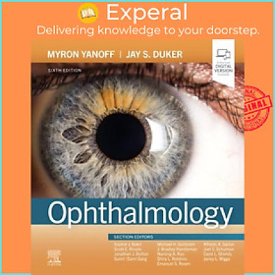 Sách - Ophthalmology by Myron Yanoff (UK edition, hardcover)