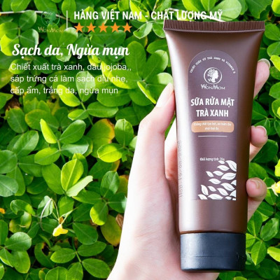 Bộ chăm sóc mẹ đẹp như tiên, giúp da mặt sáng khỏe và trắng hồng mịn màng Wonmom (1 sữa rửa mặt hữu cơ+ 1 kem nghệ tươi)