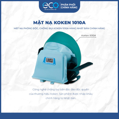 Combo Mặt nạ chống bụi Koken 1010A (Nhật Bản) và Kính bảo hộ chống bụi, chống tia UV Sperian S200A Mỹ
