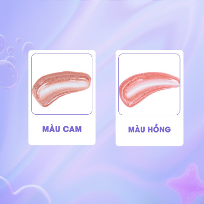 Son Bóng myKella Dưỡng Ẩm Lâu Trôi Màu Cam Đất