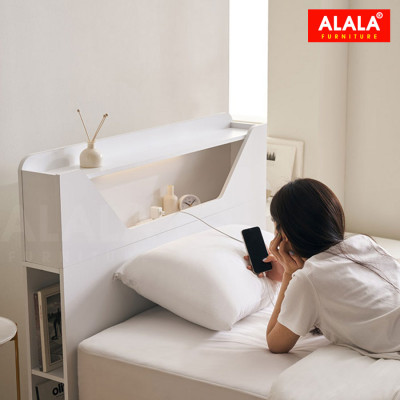 Giường ngủ ALALA1211 + 3 hộc kéo / Miễn phí vận chuyển và lắp đặt/ Đổi trả 30 ngày/ Sản phẩm được bảo hành 5 năm từ thương hiệu ALALA/ Chịu lực 700kg 