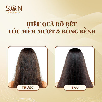Dầu xả S.O.N Dừa & Nha Đam Phục Hồi Khô Xơ, Hư Tổn, Nuôi Dưỡng Tóc Mềm Mượt 250ml