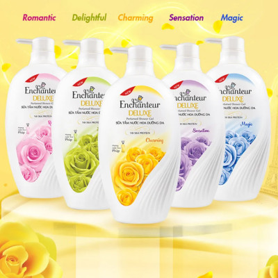 Sữa Tắm Nước Hoa Enchanteur Charming 650g