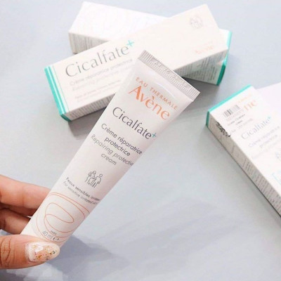 Kem Dưỡng Làm Mờ Sẹo, Phục Hồi Và Tái Tạo Da Avene Cicalfate Repair Cream 100ml (Tặng băng đô mèo xinh xắn)