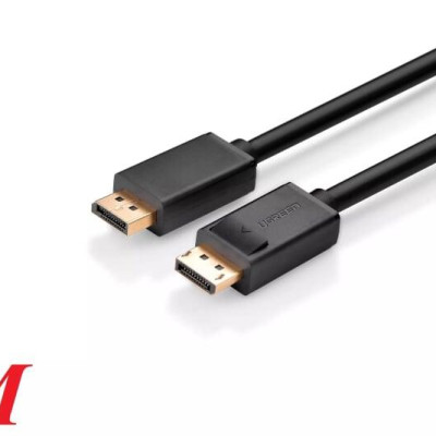 Ugreen UG10212DP102TK 3M Màu Đen Cáp 2 Đầu Displayport chuẩn V1.2 thuần đồng - HÀNG CHÍNH HÃNG