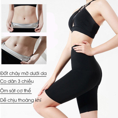 HOT - Quần Đổ Mồ Hôi, Giảm Mỡ Bụng Cho Nữ, Tự Tin Khoe Vòng 2 
