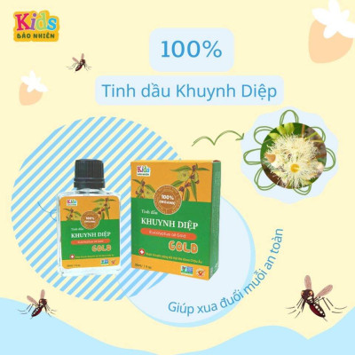 Tinh dầu Khuynh Diệp Bảo Nhiên 10ml / 30ml cho Bé - Bảo vệ sức khỏe bé và chống muỗi đến 8h an toàn cho bé yêu Chính hãng