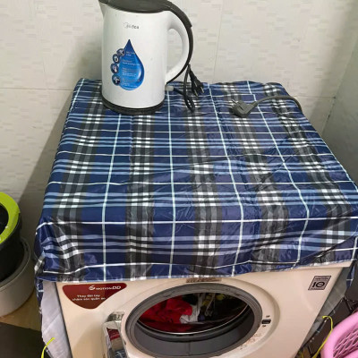 Áo che máy giặt cửa ngang (trước) cho máy từ 6 - 15 kg ,vải dù siêu bền tiện lợi , chống thấm nước , bảo vệ máy giặt dưới mọi thời tiết giao màu ngẫu nhiên