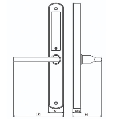 Khóa vân tay Krass K210-SS