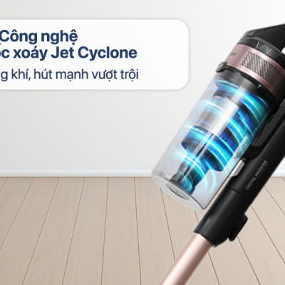 Máy hút bụi không dây Samsung VS15A60AGR7/SV - Hàng Chính Hãng