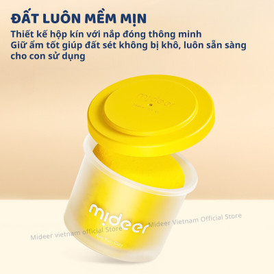 Đất nặn tự khô 24- 36 màu Mideer đất sét tạo hình mô hình AIRY FUN CLAY