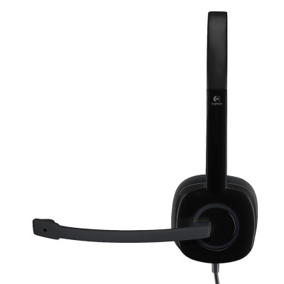 Tai Nghe Chụp Tai Logitech H151 - Hàng Chính Hãng