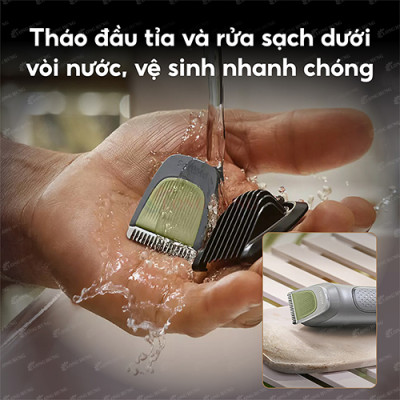 Tông đơ đa năng Philips All-in-One Trimmer 3000 Series MG3911/15 - Hàng chính hãng