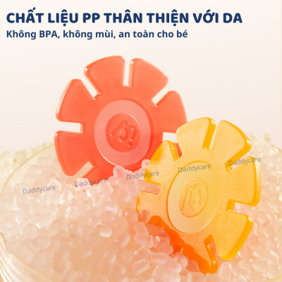 Bộ Lắp Ghép Cho Bé 3D Mideer Translucent Color Snowflake Blocks 200 Bông Tuyết Phát Triển Trí Tuệ