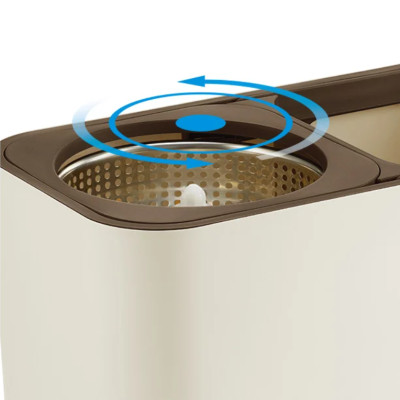 Bộ Cây Lau Nhà Dual Bucket Spin Mop 450x235x240mm - ETM478