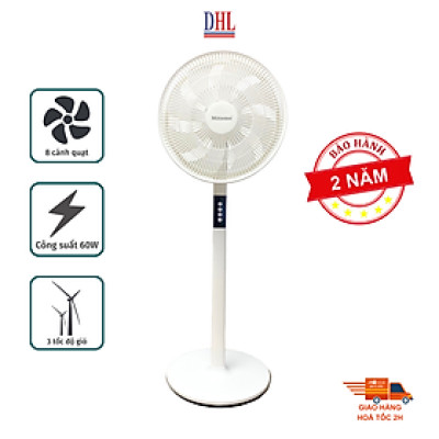 Quạt điện lửng Mitomo FCE-60HEV, công suất 60W mạnh mẽ, động cơ dây đồng - hàng chính hãng bảo hành 2 năm