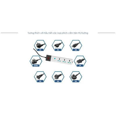 Ổ cắm thông minh Wifi 5m Rạng Đông Model: OC02.WF 3C/5M/10A