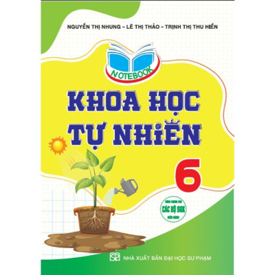 Sách - Combo 4 quyển notebook - văn,toán, anh, khoa học tự nhiên lớp 6 (HA)