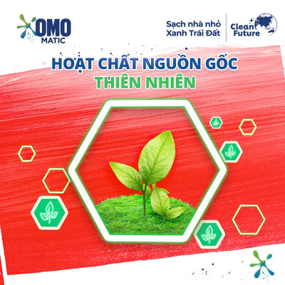 Combo 2 Túi Nước Giặt Omo Matic Cho Máy Giặt Cửa Trước Hương Hoa Anh Thảo Ngăn Mùi Ẩm Mốc 3.6KG