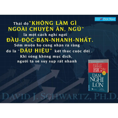Sách - Combo Câu Chuyện Ly Kỳ Từ Cậu Bé Giao Báo + Dám Nghĩ Lớn (Bìa Mềm) - First News