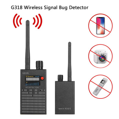 ROGTZ - Máy Dò Tín Hiệu GPS G318 RF Detector Tích hợp AI trí tuệ nhân tạo Bảo vệ vượt trội Dò tìm đa dạng Tín hiệu điện thoại GPS RF Wifi CDMA 4G Tự động quét Độ nhạy tùy chỉnh linh hoạt Khách sạn Nhà ở Phòng Thay đồ Riêng Tư An Toàn - Hàng Chính Hãng