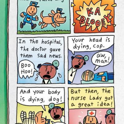 Dog Man #4: Dog Man And Cat Kid: A Graphic Novel