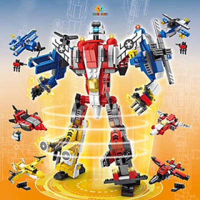 Đồ chơi lắp ráp Robot máy bay Ares - Toys&Joys