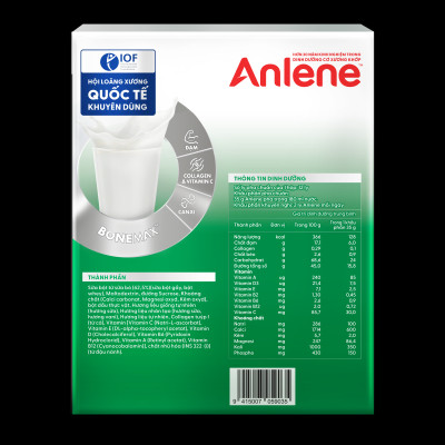 Combo 2 Sữa Bột Anlene Hương Vanilla (Hộp giấy 1200g)