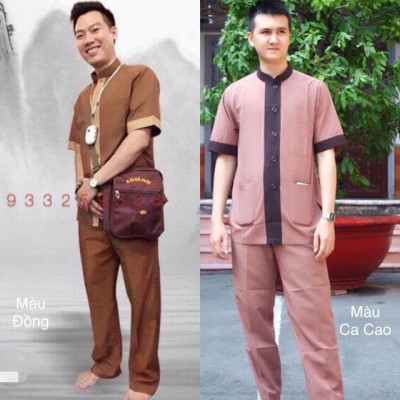 ĐỒ LAM ĐI CHÙA Lãnh Tựu Phối Tay Ngắn