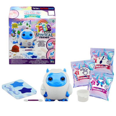 Đồ Chơi Móc Khóa Squishy DIY - Taba World 855051-7L - Người Tuyết