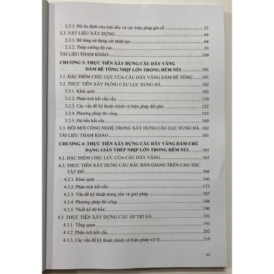 Sách - Xây Dựng Và Bảo Trì Cầu Dây Văng Nhịp Lớn Trong Hảm Núi (Tập 2)