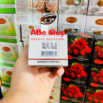 Kem ROSA UV/30 BEAUTY CREAM 15g - Dưỡng Trắng Da - Ngừa Lão Hóa - Giảm Mụn