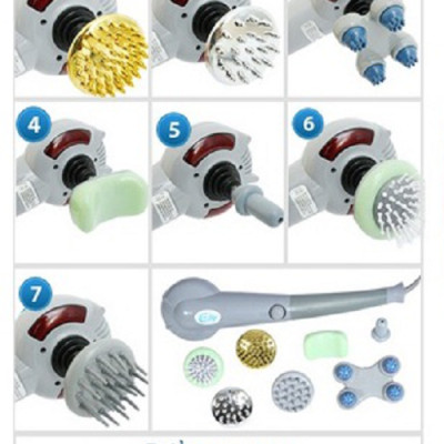 Máy massage cầm tay 7 đầu 