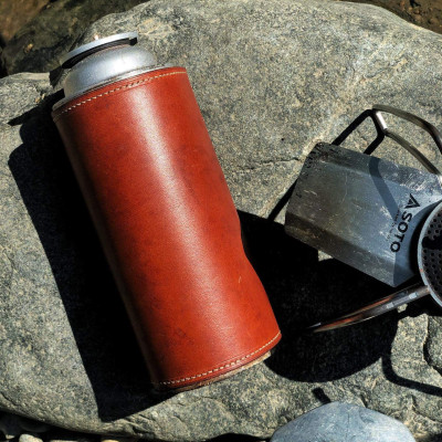 Vỏ bọc bình ga cắm trại bao da dã ngoại campoutvn A494