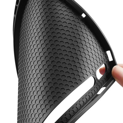 Bao da dành cho SamSung Galaxy Tab S9 Fe Plus chính hãng Dux Ducis Domo chống sốc, có khay đựng bút - hàng chính hãng