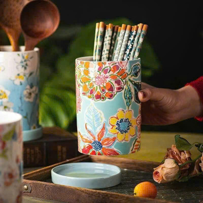 LỌ ĐA NĂNG HỌA TIẾT NHÀ MAGRACE Hàng chính hãng