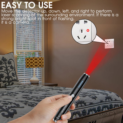 ROGTZ - Máy dò phát hiện Camera ẩn GPS Định vị Tín Hiệu Máy nghe trộm T8 Màn hinh LED Phát hiện tín hiệu đa định dạng WiFi 3G/4G GSM GPS LOJACK RF Chế độ phát hiện đa dạng Điều chỉnh độ nhạy Văn phòng Khách sạn Xe hơi Nhà ở Hàng Chính Hãng