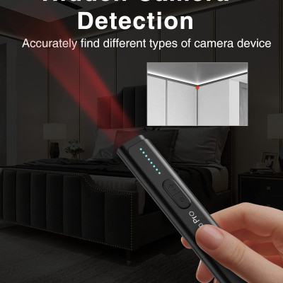 Máy Dò Phát Hiện Theo Dõi Camera, GPS, Nghe Lén, Định Vị Detector WT16 - Hàng Nhập Khẩu