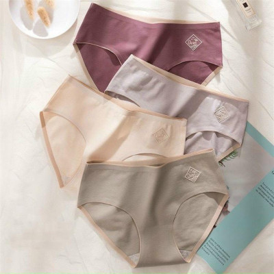 Combo 10 Quần lót nữ, quần lót cotton O2 ép không đường may kháng khuẩn, chống viêm nhiễm