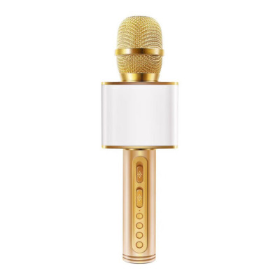 Loa Bluetooth Karaoke - Loa xách tay mini chất liệu nhựa cao cấp, công suất 6W và micro không dây - Hàng nhập khẩu